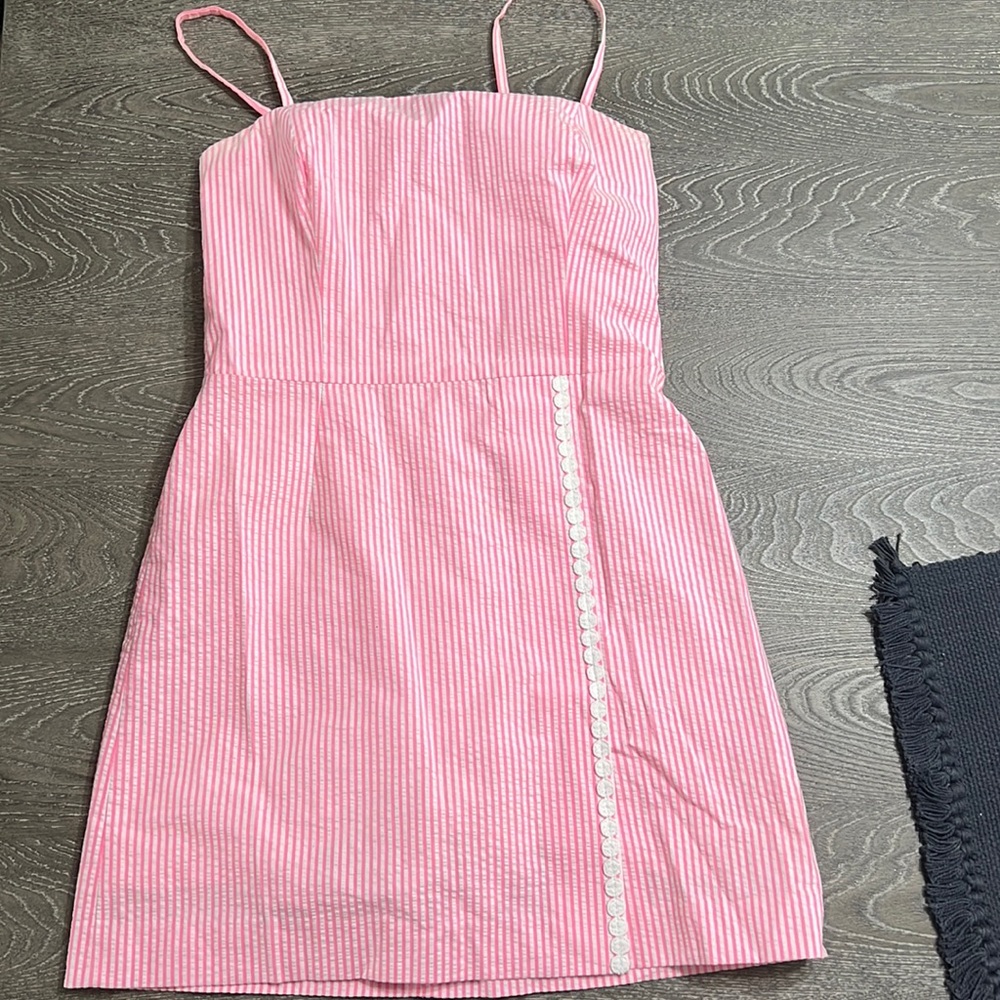 Lilly Pulitzer seer sucker romper size 0